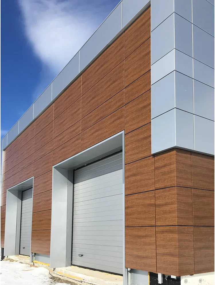 Oak Wood Grain Aluminum Composite Panel
